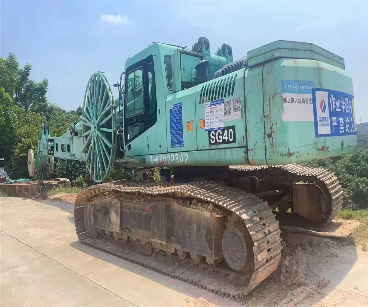 Good Condition Year 2011 JINT SG35A HYDRAULIC DIAPHRAGM GRAB WALL SG35 SG46 SG40A SG60 SG50 Trenching Machine