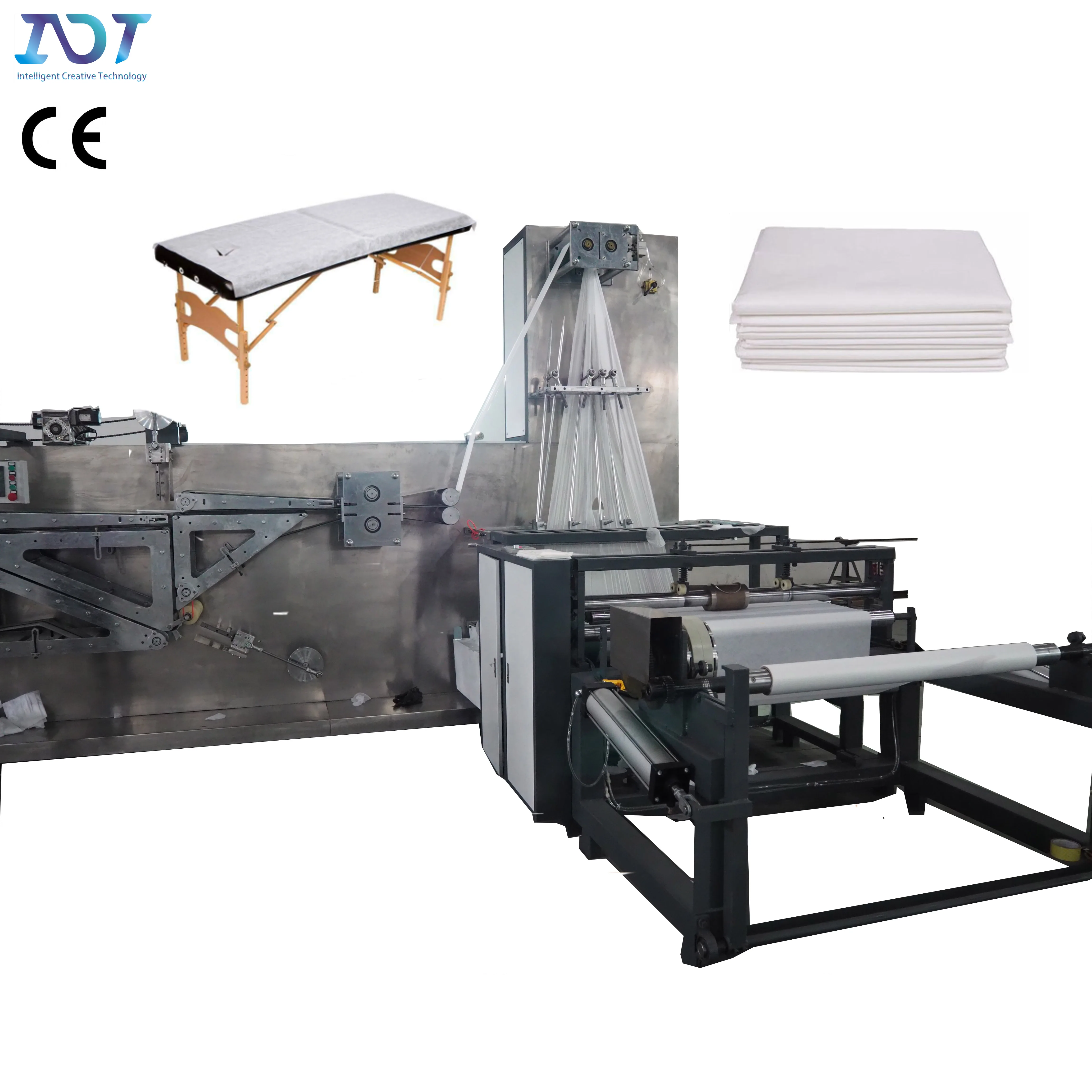 Disposable Non-woven Bed Sheet Folding Machine