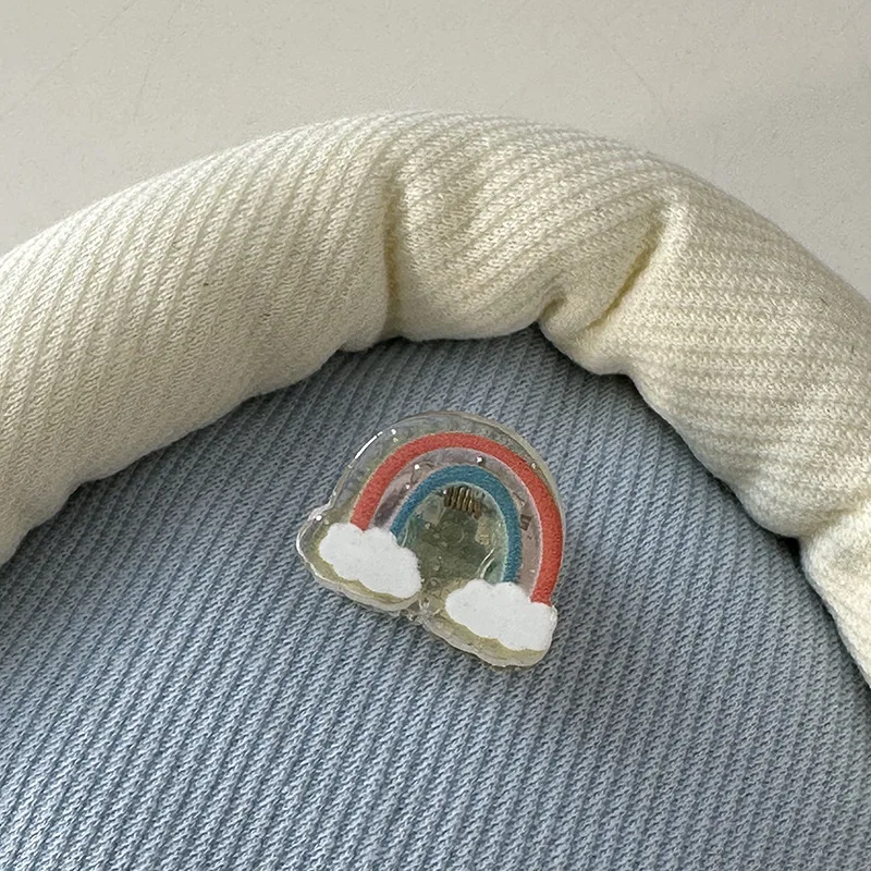 YANYE 24Colors 2CM Cartoon Painted Mini Cute Children Shark Grabber Girl Hair Accessories Claw Clips Hairpins