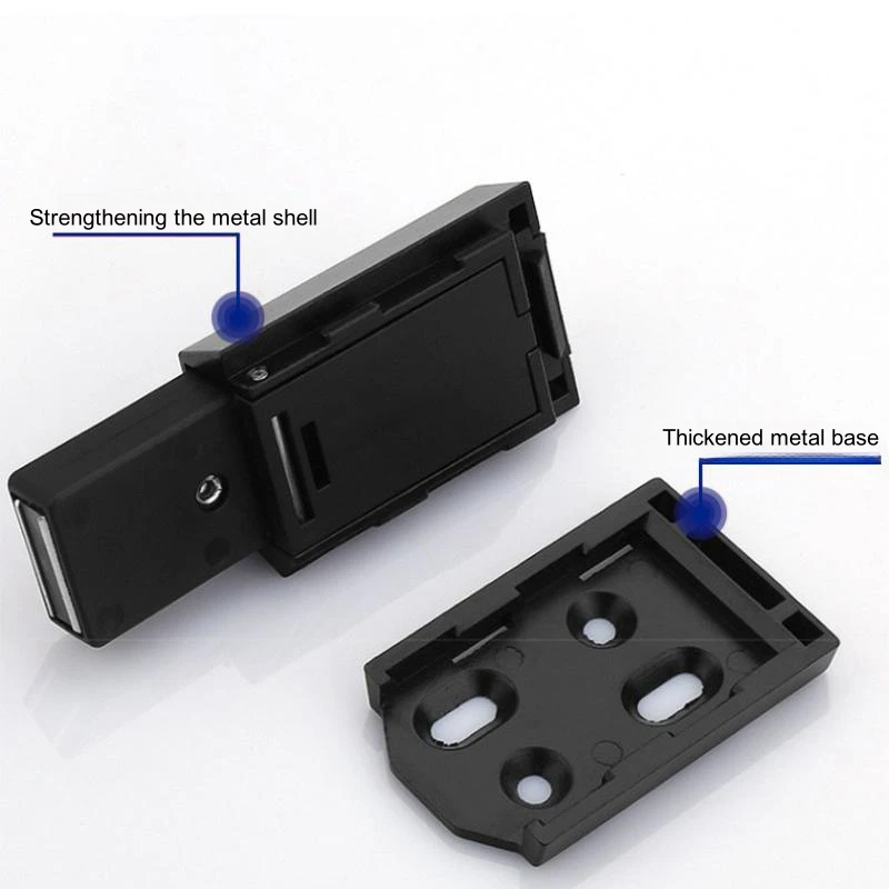 Furniture Plastic Rebound Magnetic Cabinet Push Open System Press Door Catches