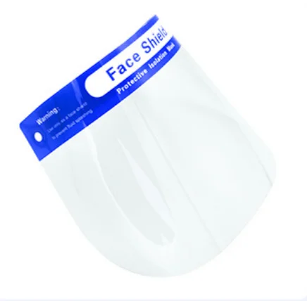 Китай Заводская поставка привлекательная цена безопасный медицинский полностью прозрачный защитный козырек для лица