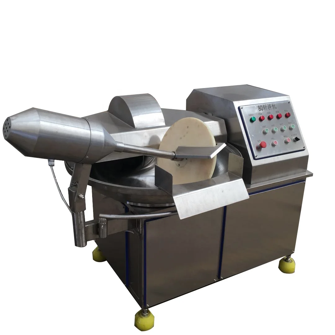 Double Speed Stainless Steel Electric Meat Bowl Cutter/Meat Cutting Machine/Meat Chopper Machine