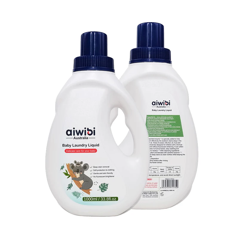 Powerful Gentle Deep Cleaning Baby Clothing Laundry Detergent Plant Extract Liquid Laundry Detergent