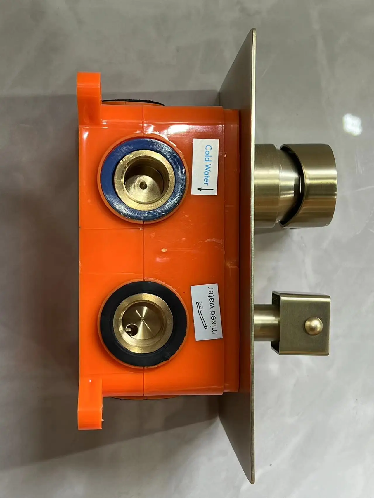 3 Function Bathroom Bathtub Shower Panel Shower Set Divert gold Tub Faucet Set Valve Conceal Mounted Shower Mixer
