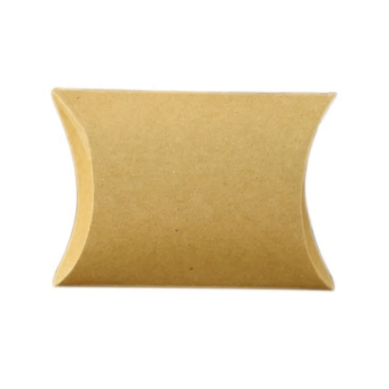 
Different colors 230gsm paperboard pillow bag shape candy packaging box 