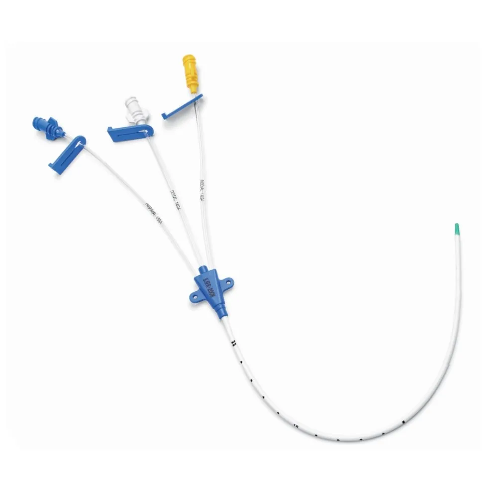 Disposable Medical Single Double Triple Quad Lumen Central Venous Catheter kit