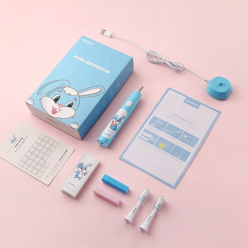 Детская зубная щетка с ручкой