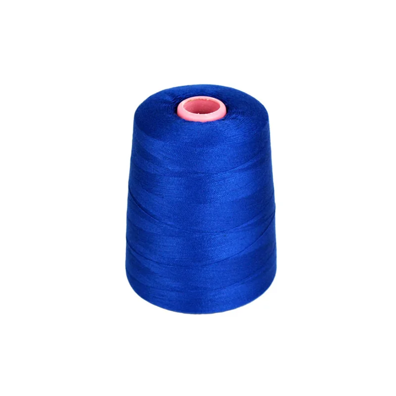 100% Spun Polyester Sack Bag Dyeing Sewing Thread For Bag Closer Machine