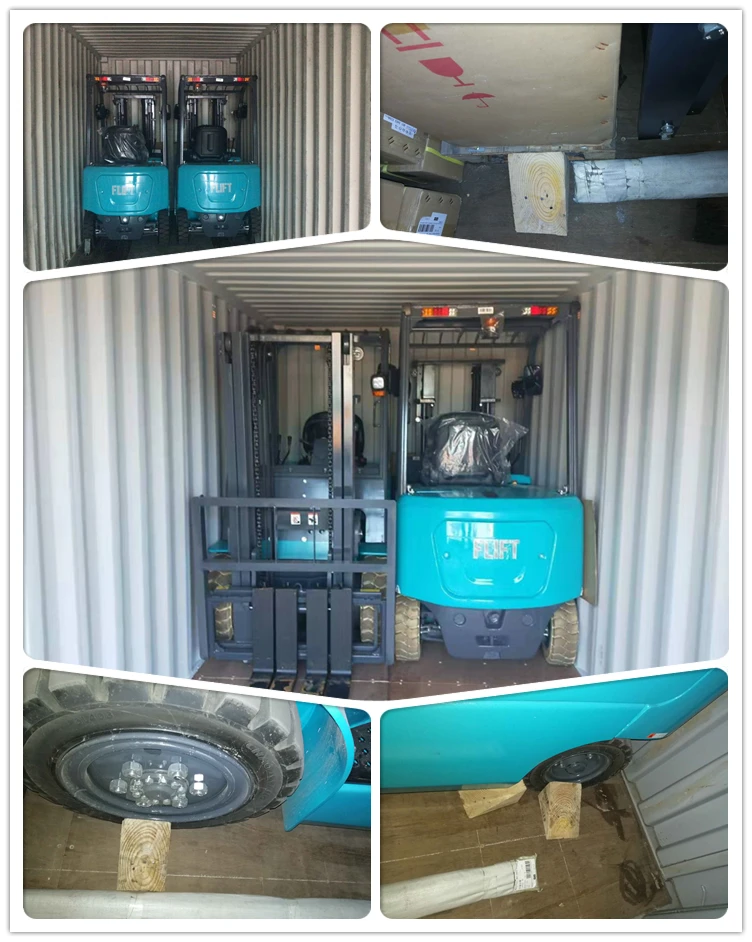 12ton FLIFT diesel forklift with Chinese engine Electrical Hydraulic transmission with solid tires