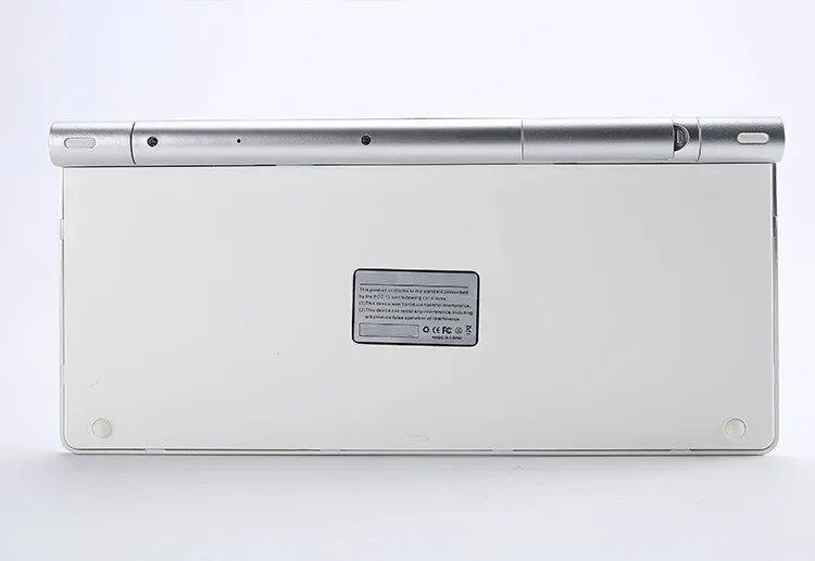 78 keys White Clear Programmable computer Gaming Keyboards BT 2.4GHZ