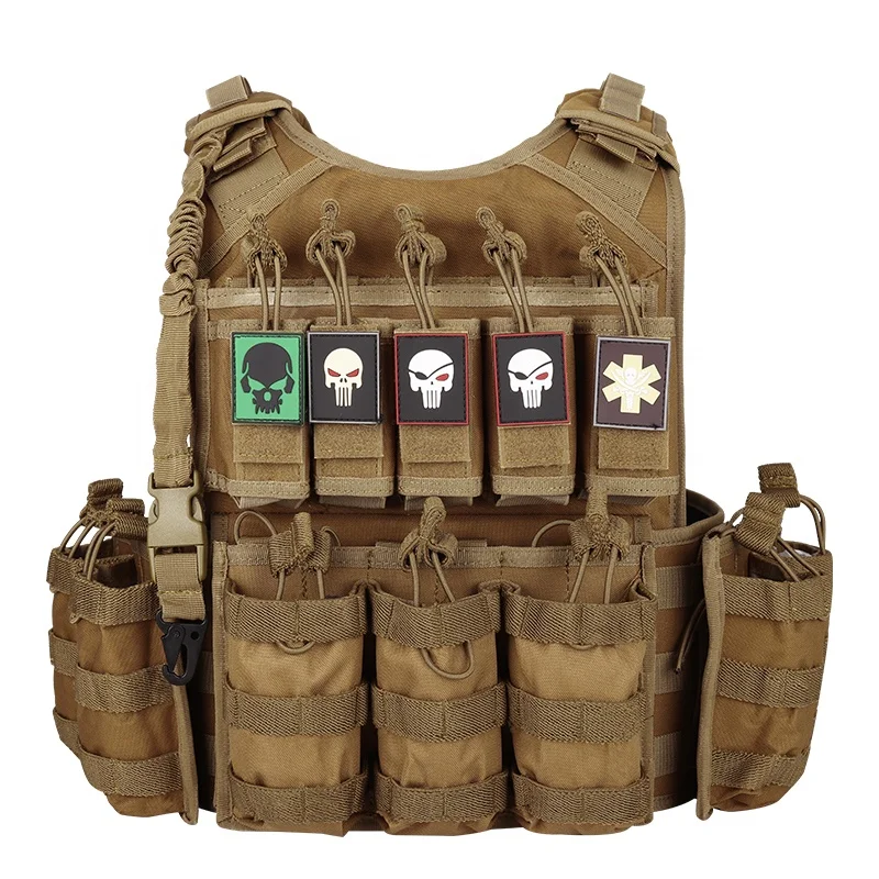 YAKEDA Outdoor Waterpoof Plate Carrier Molle Hunting Chaleco Tactico Tactical Vest