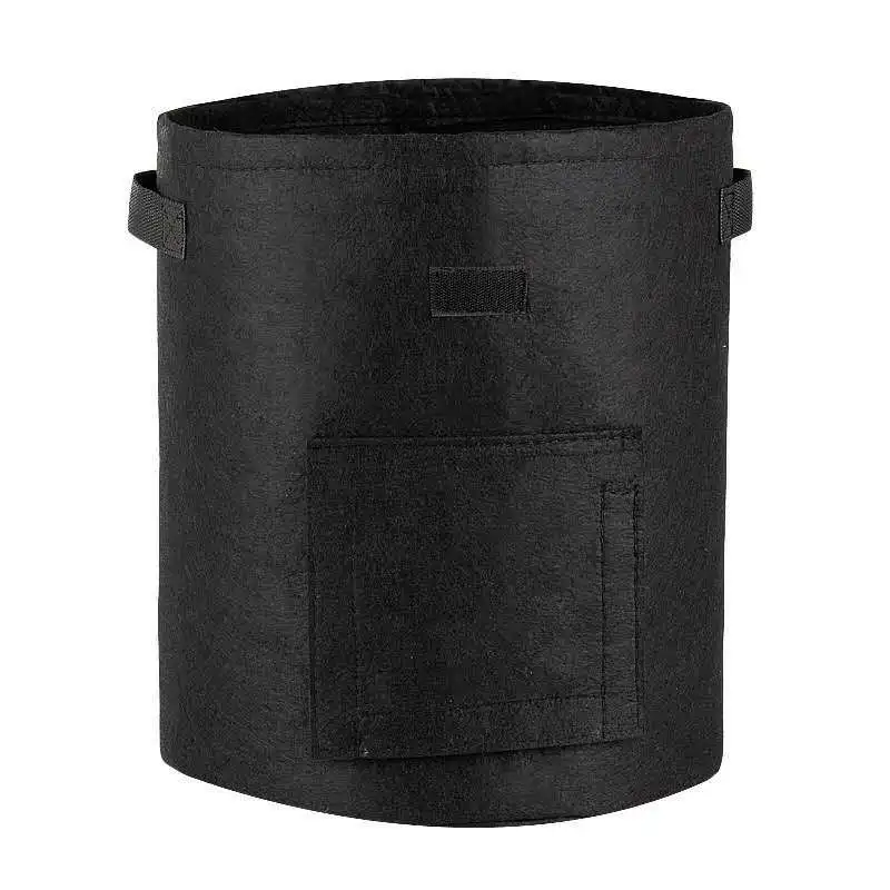 High quality durable non woven felt vegetable growing bags felt garden grow bags