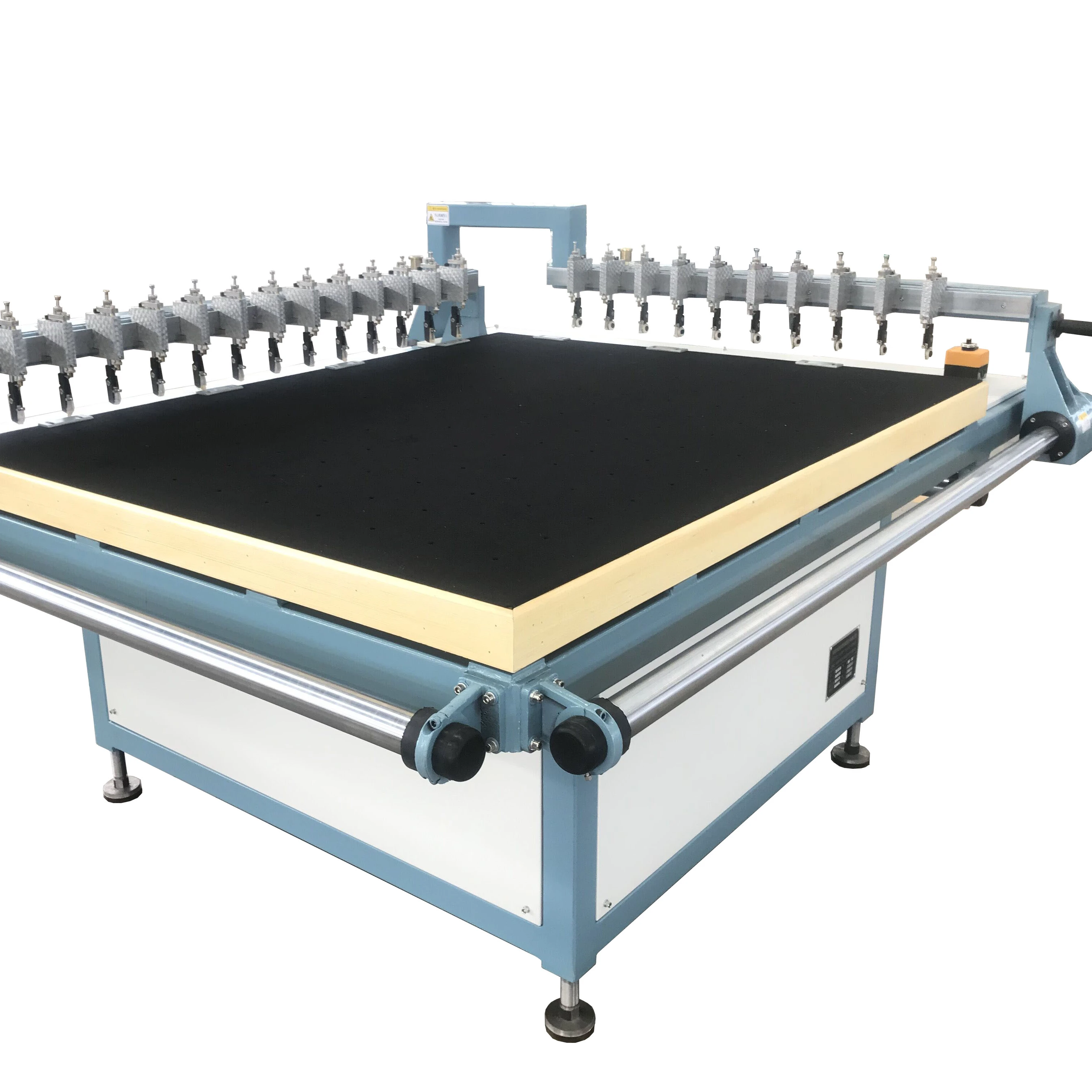 Manual glass cutting table