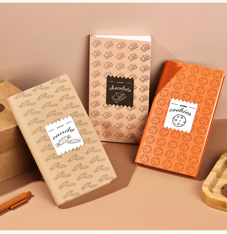 Classic Creative PU leather office school portable journal notebook customize stationery supplies A6