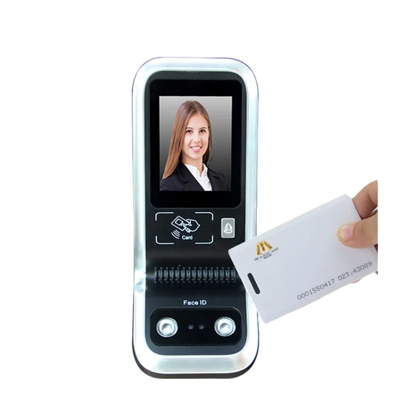 New A1 Face+RFID card reader 2.8 inch Screen Face Biometric Facial Access Control And Time Attendance