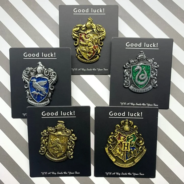 Personality creative crafts DIY party decorations tie scarf decorations metal badges