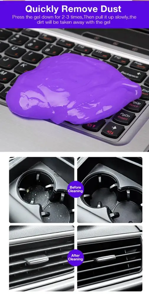 Istudio Universal computer car beauty cleaning gel for car detailing tools High efficiency dust-clean super clean gel