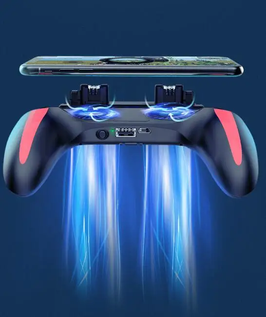 
H10 Controller Double Cool Fan 5000 Mah Powerbank Game-Controller Android Joystick 
