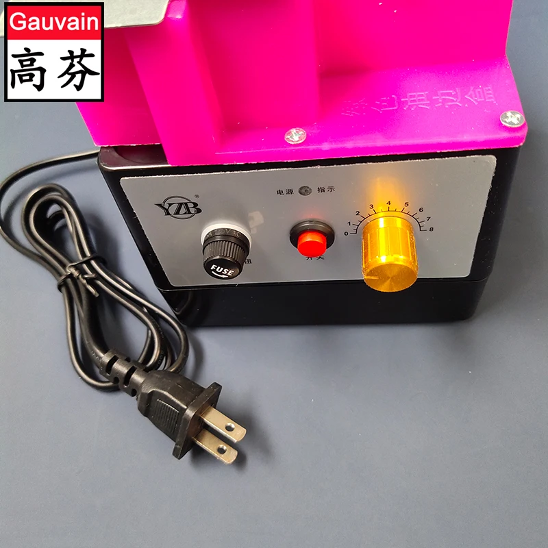 
Single Side Leather Edge Dyeing Box Machine with iron lid for Belt Bags Making 