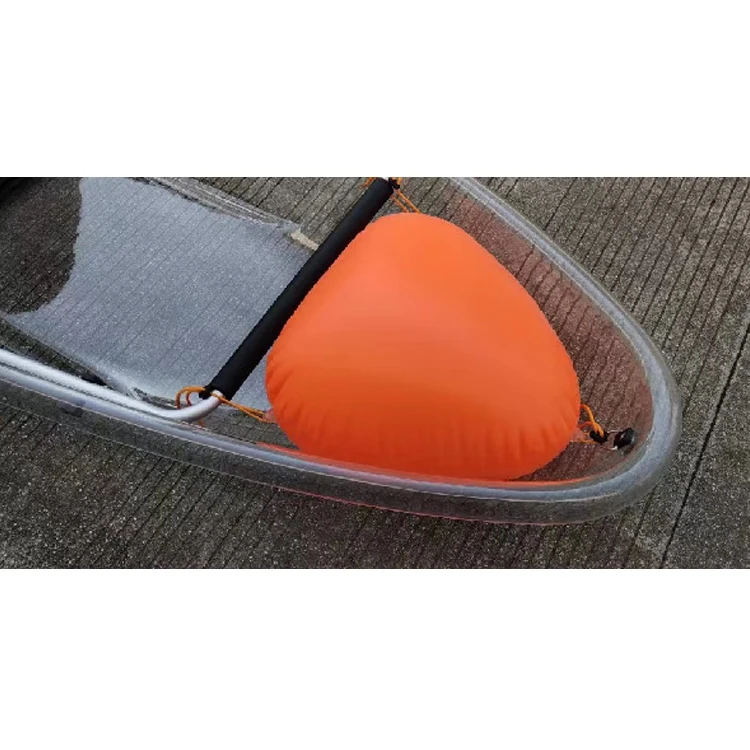 Professional Manufacturer Kayaks Sit On Top Tandem Clear Bottom Transparent Canoe Kayak With Paddles For Sale