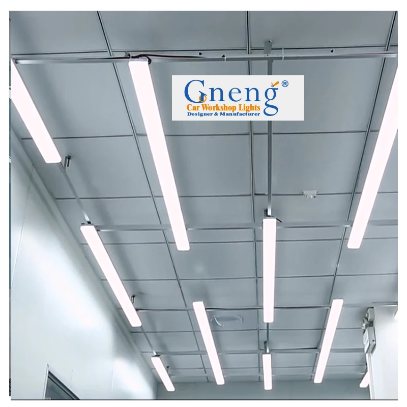 Высокий люмен 1 2 м Светодиодный линейный светильник Led рабочий свет тренажерный зал Свет