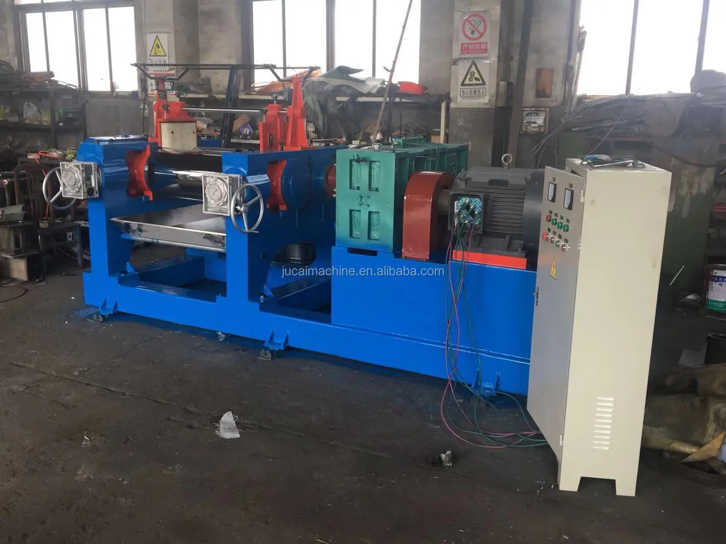 
3 Years Warranty Tire Recycling Mixer For Reclaimed Rubber Powder Production Line/rubber mixing mill 