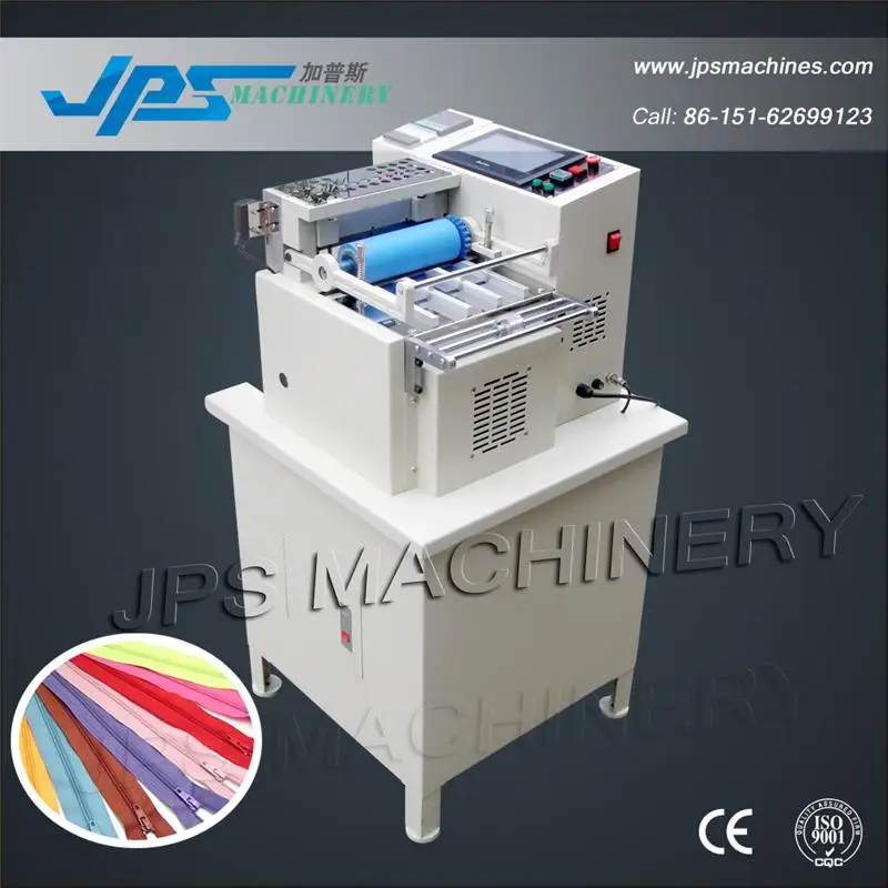 JPS-160A Automatic PVC Zipper and Nylon Zipper Cutting Machine With Man-Machine Interface