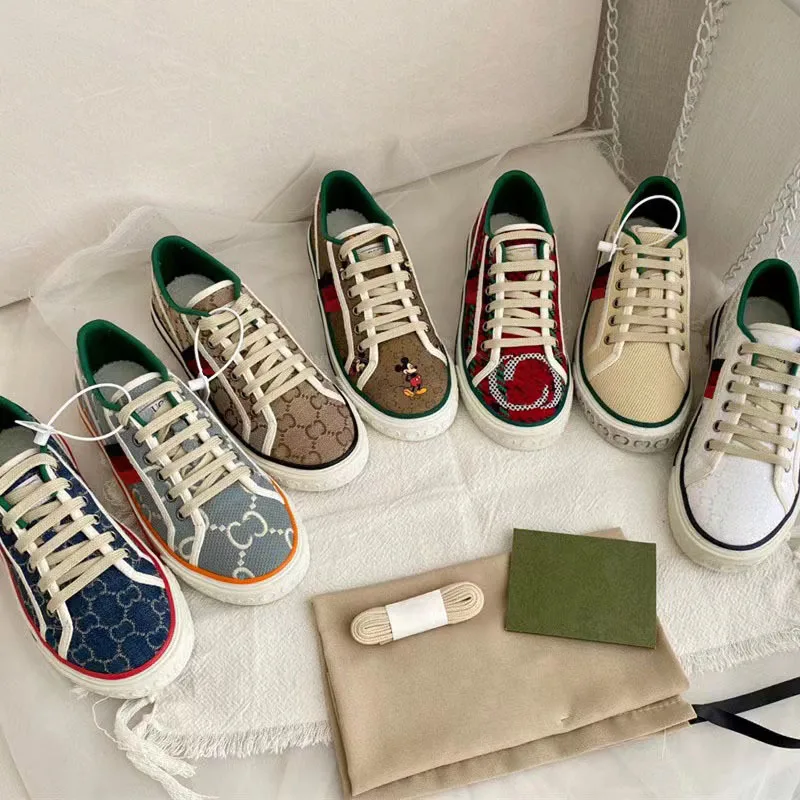 2024 Top Quality Original Luxury Women and Men Tennis Famous Brand Shoes Designer Shoes Ladies Wholesale With Brand Sneakers