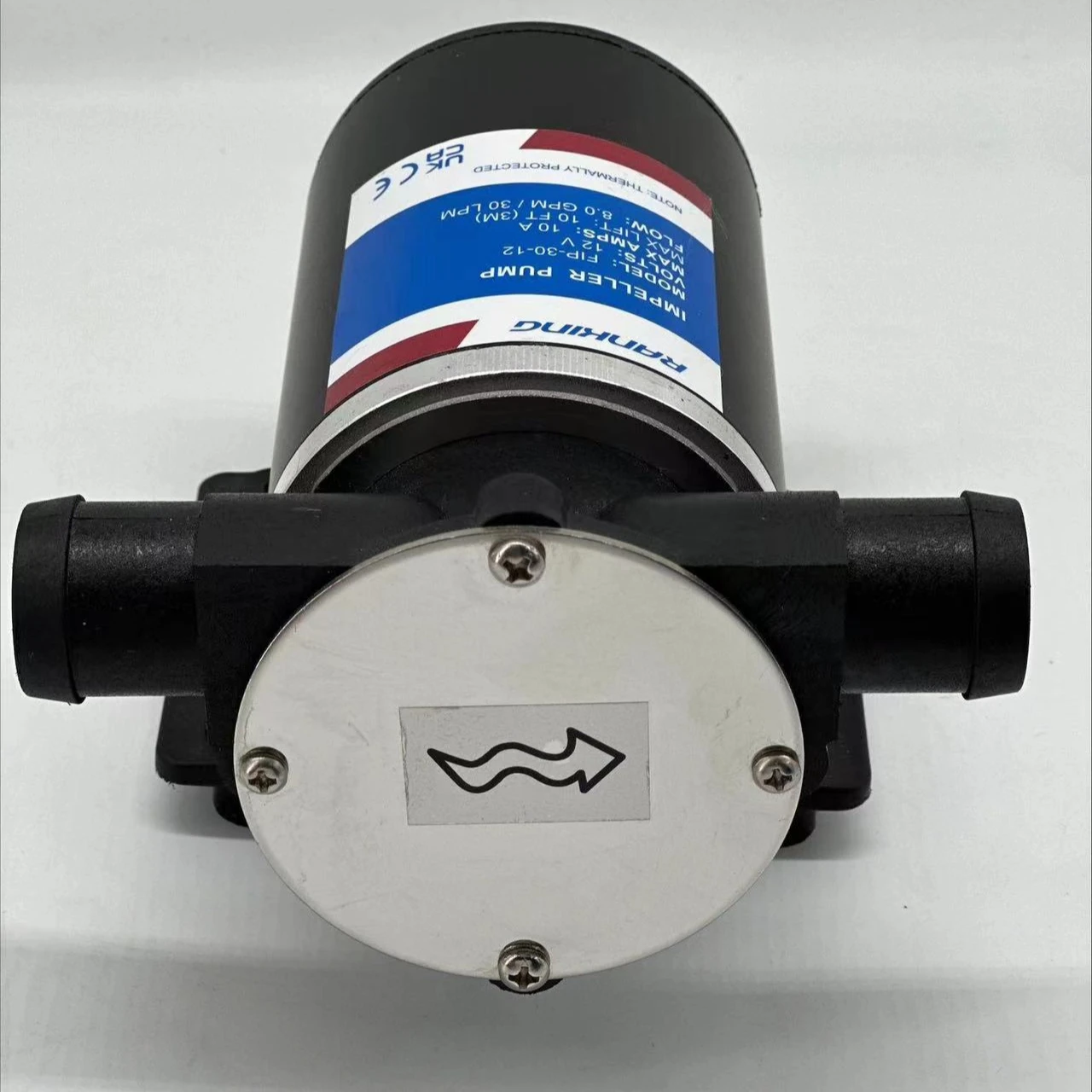 RANKING 24V  Marine Yacht Micro Solar Salt Water Pump Machine DC Self Priming Flexible Impeller Coling Circulation Bilge Pump