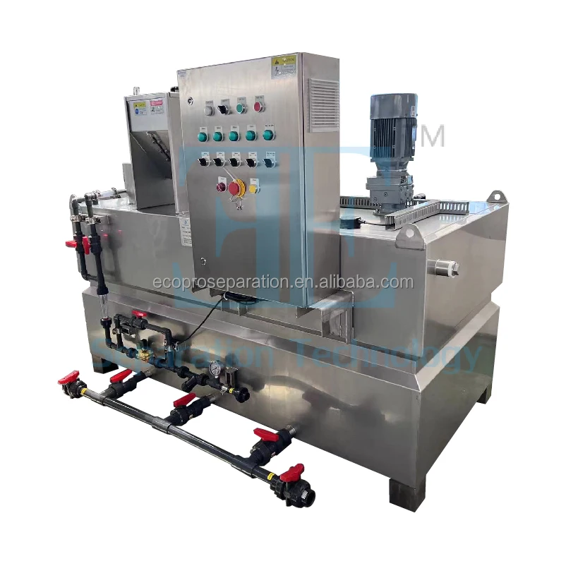 Automatic No Agglomeration Coagulation Dosing Preparation PAM Polymer Machine Polymer Dosing System