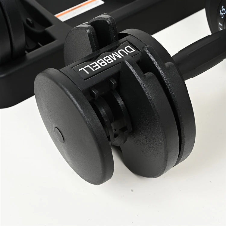 SWIFT A-DB02 New Design Adjustable Dumbbell Flat and Safe Locking 20 Kg Cast Iron Dumbbell Set