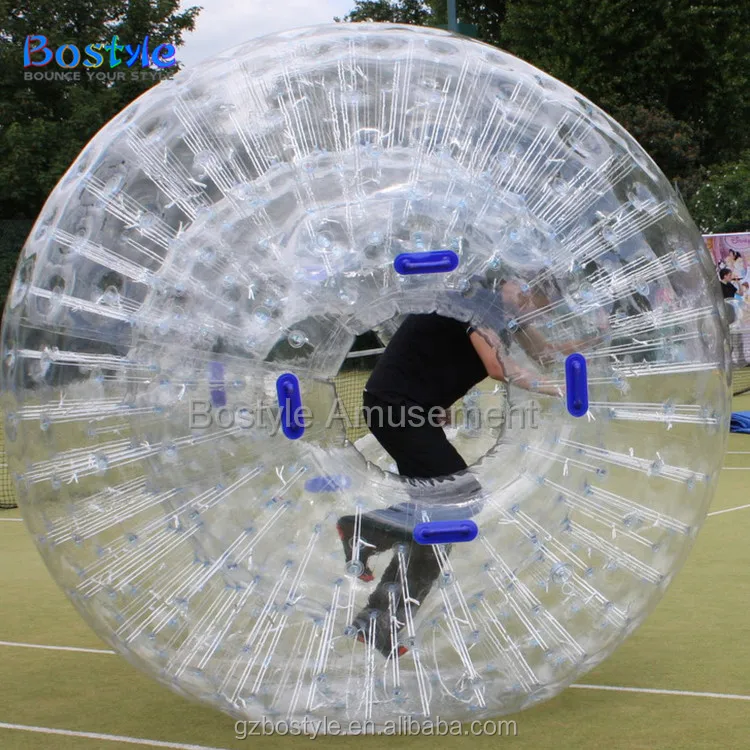 Inflatable Water Zorbing Roller Balls PVC & TPU Inflatable Toy Water Walking Ball with Custom Logo for Sale