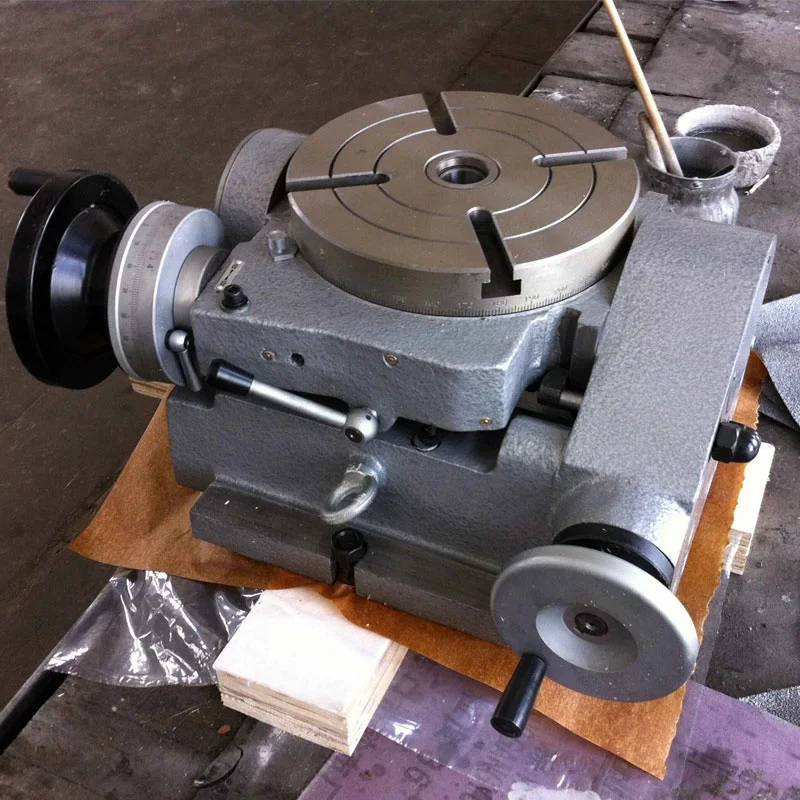 High quality CNC tilting rotary table for milling machine