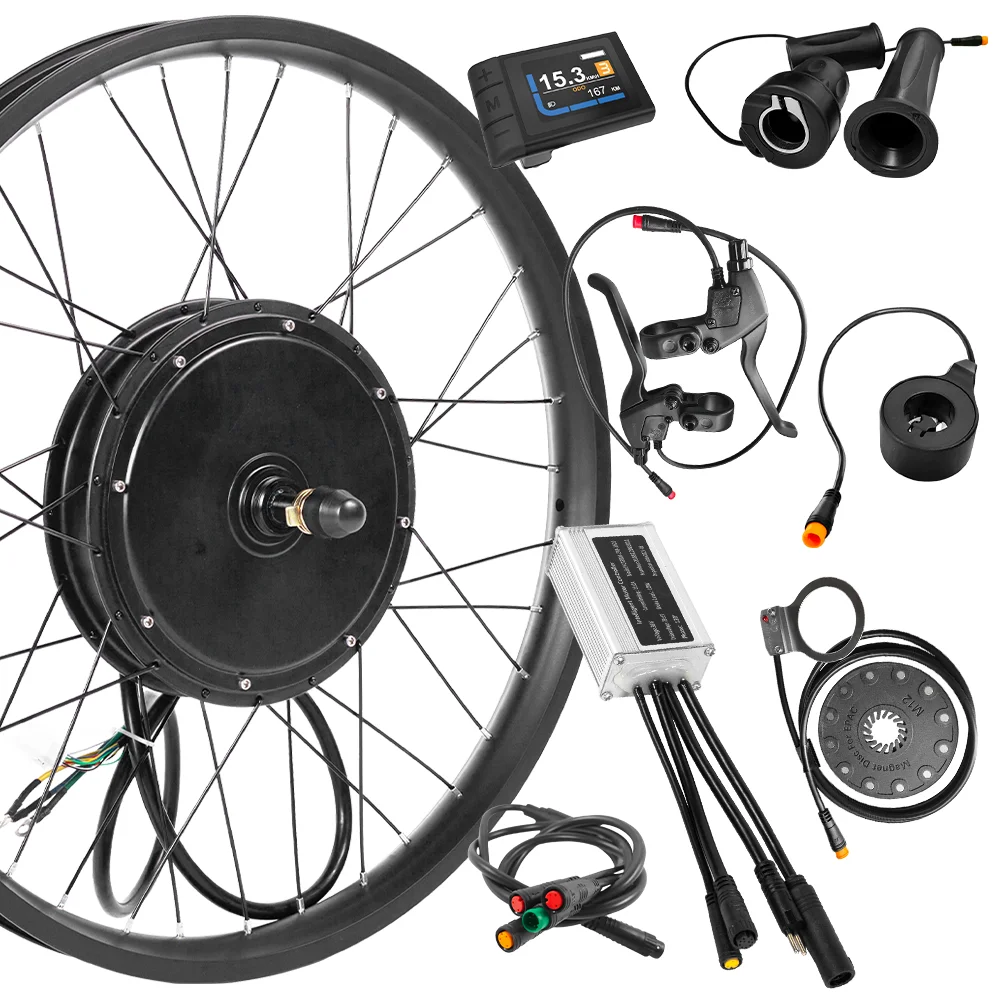 48v 60v 72v 1500w 2000w 3000w hub motor electric bike bicycle ebike conversion kit