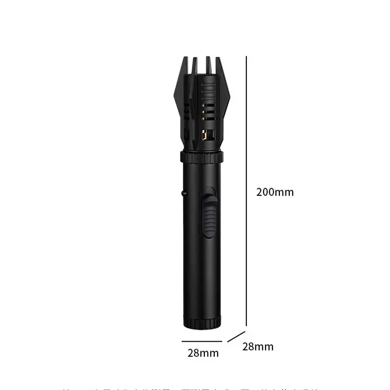 360-Degree Inverted IgnitionTorch with Metal Body and Safety Lock