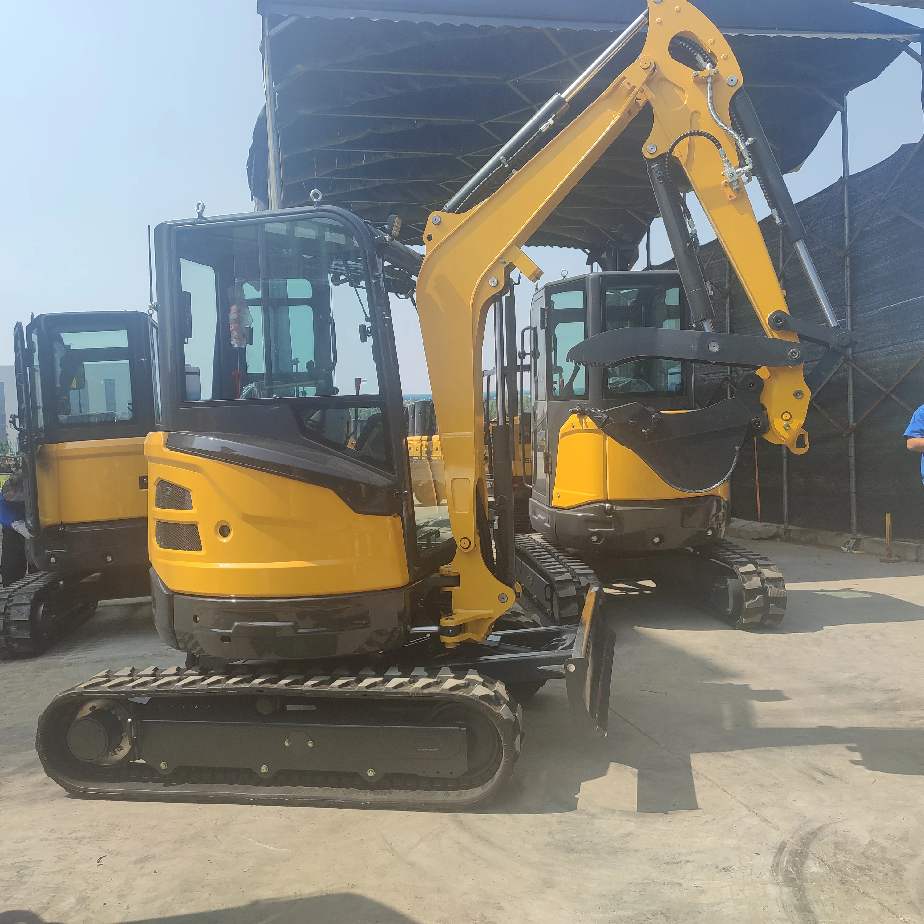 Китайский завод 2 8 тонн Yanmar Kubota небольшой экскаватор тонны 3 гусеничный мини-экскаватор с EPA/CE/EURO 5