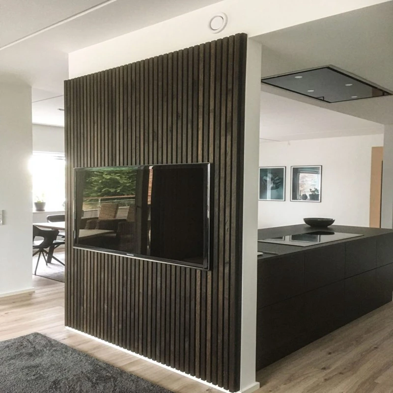 Quick Delivery Acoustic Board Ceiling Panels Wall Panel Acoustic Slat Wood Wall Panels For Office Akupanel