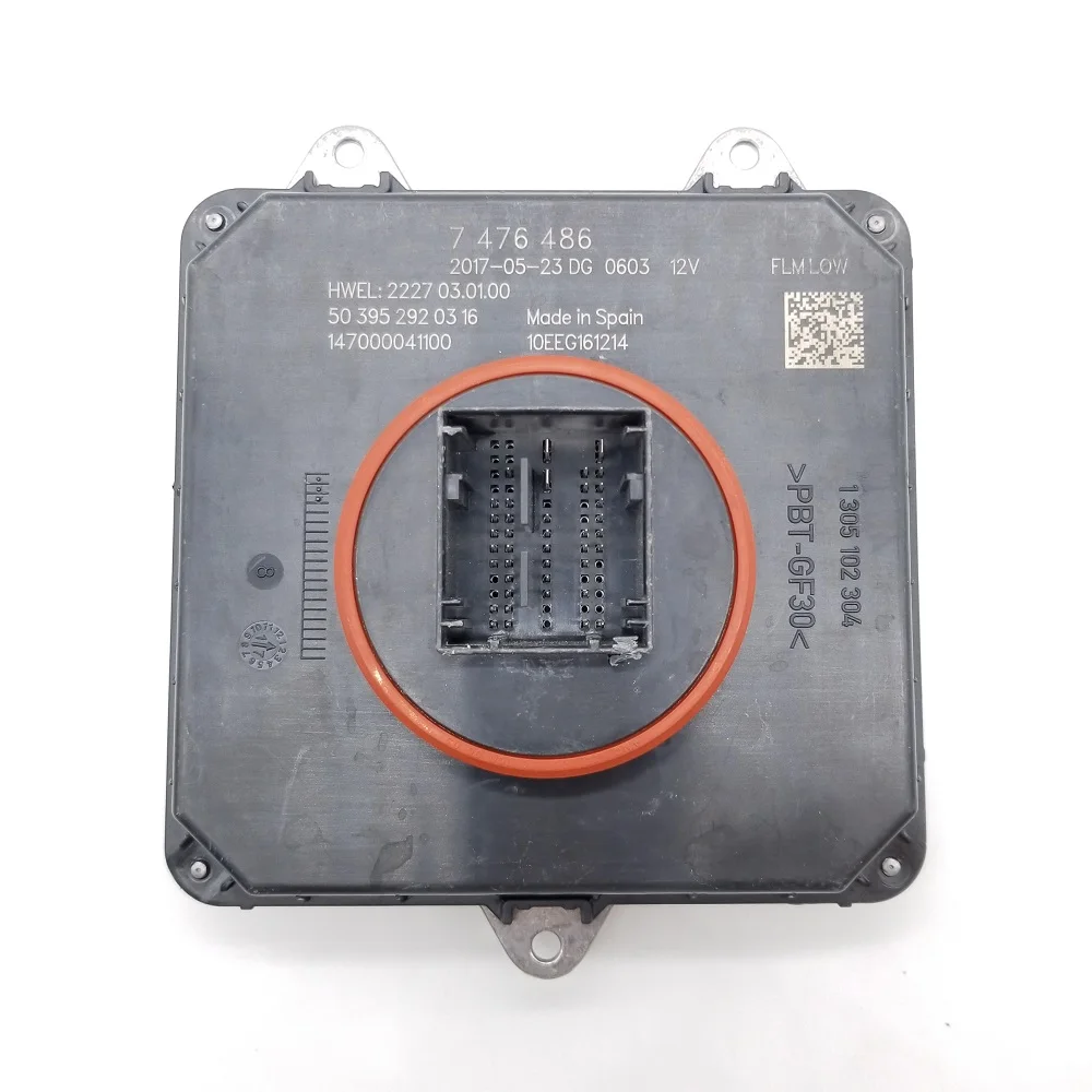 7 476 486 LED headlight controller driver module computer ECU block for BMW 5 6 7 series X3 X4 2014-2020