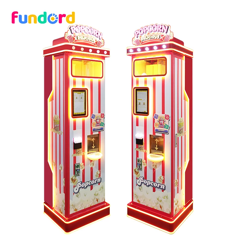 2024 Fundord vending pop corn machine popcorn maker machine