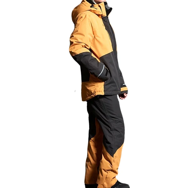 Customized Adults Warm Snow Wear Unisex Ski Suit Wear Sets Fur Clothes for Women Men