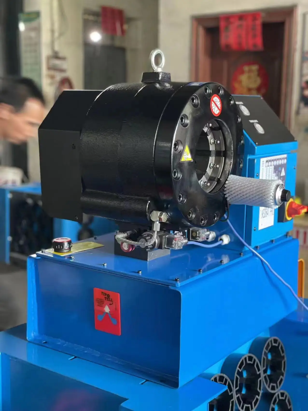 Excellent quality and price air conditioning hose crimping tool pipe pressing machine hose press making machinery