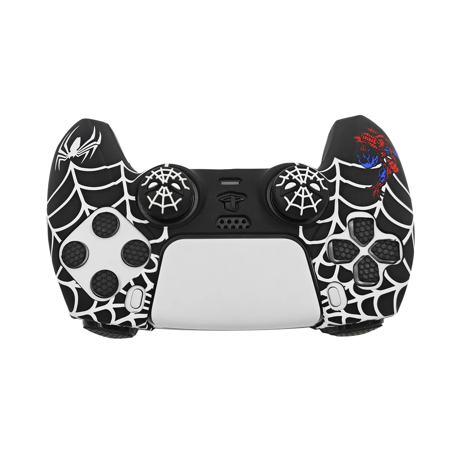 super hero thermal transfer print Silicone Skin Protective grip Cover Case For playstation 5 PS5 dualshock game Controller