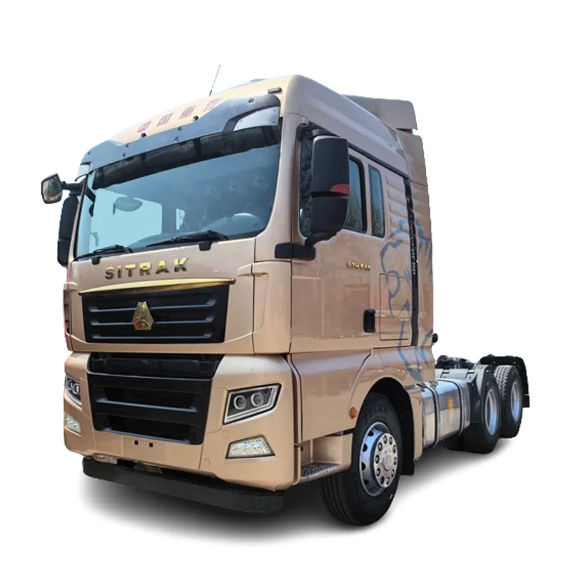 Mining transportation used sitrak 6x4 trcator truck 10wheels 30-40tons 540hp diesel tractor truck for sale