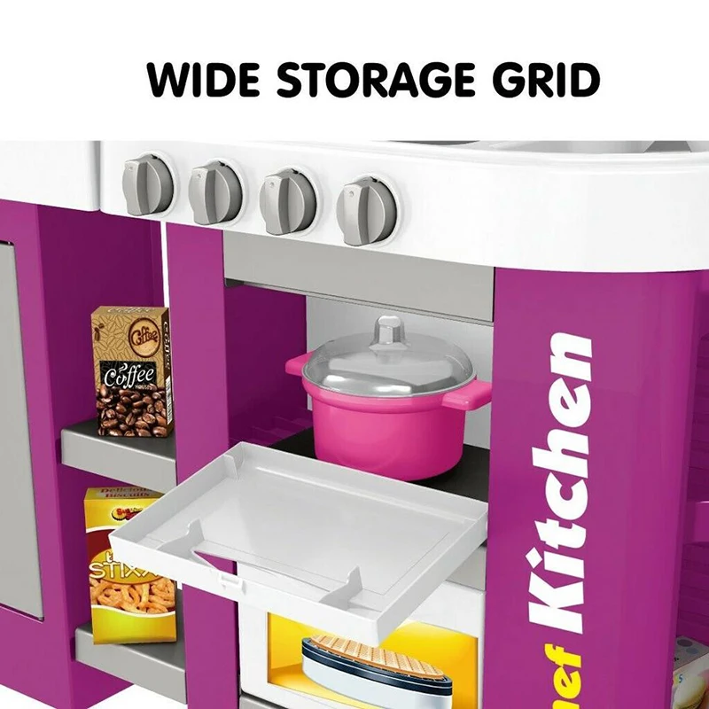 Pretend Play Toy Kitchen Sets Big Kitchen Toys For Kids | Juguete De Cocina