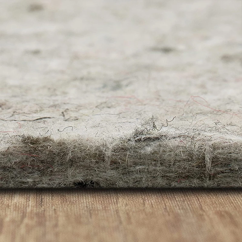 Premium Carpet Padding gripper 1/4 inch Thick Grey Non-Slip carpet underlay Felt Rug Pad Perfect for Any Flooring Surface