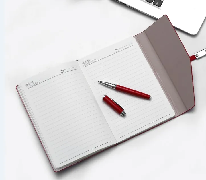 2023 Diary Notebook Gift Luxury High Quality A5 200 Sheets Notebook Set Custom Logo Notebook With Pen Planner Printing