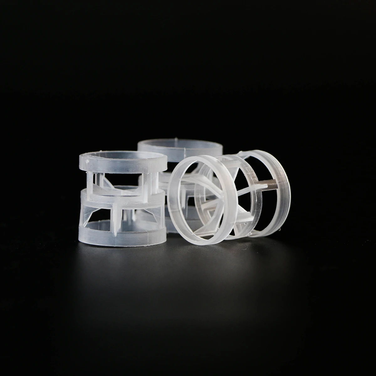 Heat Resistance 16 mm 25 mm 38 mm 50 mm PP Plastic Pall Ring Tower Packing For Purifying Column