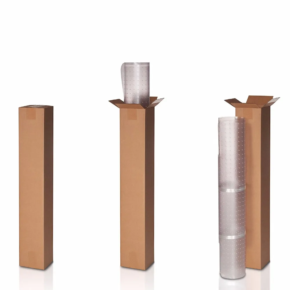 The Latest Popular Anti-slip Transparent Office Chair Floor Mat PVC Protection Hard Floor or Carpet