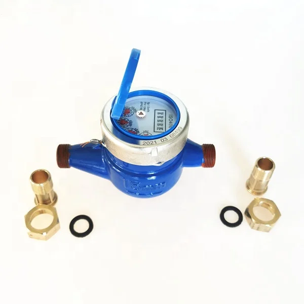 15 мм многоструйный счетчик воды из нержавеющей стали с сухим циферблатом