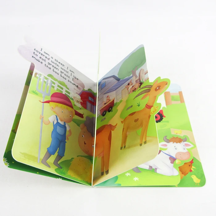 Детская книга с круглыми углами